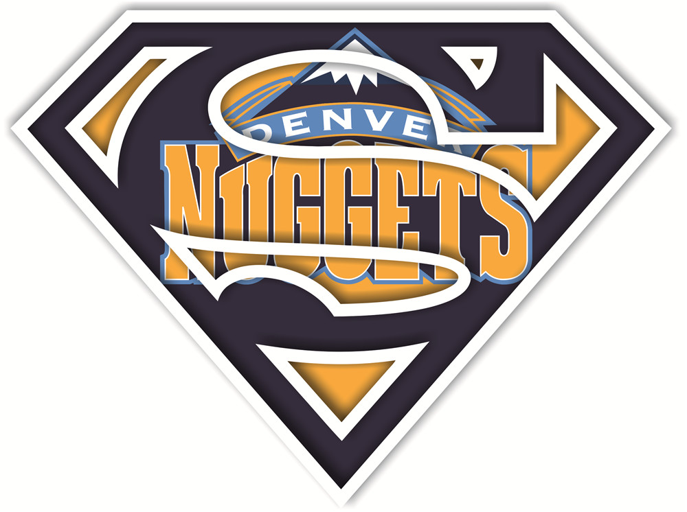 Denver Nuggets superman iron on heat transfer